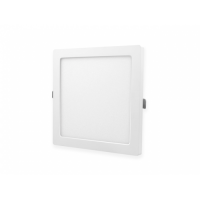  LED panel, 6W, Ultra Slim, univerzálny, EasyFix, štvorcový, teplá biela