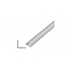 Hliníkový L profil pre LED pásik , 2 meter/db , 15 mm x 15 mm