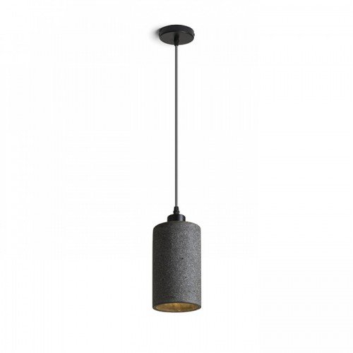 LED lampa, závesné svietidlo, stropné, E27, betón, RENDL, CAMINO, R13297