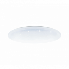 LED svietidlo , stropné , 36W , prisadené , 48 cm , okruhlé , UFO , CCT , krištáľový efekt , 3 farebná teplota , 3in1
