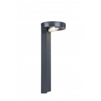 LED svietidlo, stojace, 2W, prirodzená biela, solárne, 45 cm, sivé, IP44, LUTEC, DISO