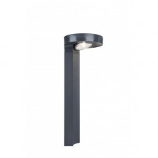 LED svietidlo, stojace, 2W, prirodzená biela, solárne, 45 cm, sivé, IP44, LUTEC, DISO