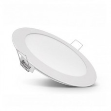 LED panel, 3W, zapustený, okrúhly, studená biela, Optonica