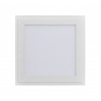 RGB-CCT LED panel, 6W, zapustený, štvorec, 24V DC, SOLO