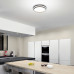 LED svietidlo , stropné, okruhlé , 35 cm , 24W , RGB , CCT , stmievateľné , čierne , Bluetooth , LUTEC CONNECT , CEPA