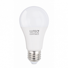 LED lampa , žiarovka , hruška , E27  , 9.2W , RGB , CCT , stmievateľné , LUTEC CONNECT