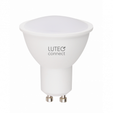 LED lampa , žiarovka , bodovka , GU10 , 4.7 Watt , diaľkovým ovládaním RGB, CCT, stmievateľné , LUTEC CONNECT