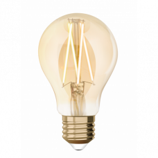 LED lampa , žiarovka , hruška , vláknový efekt , filamentová  , E27 , 7.5W , stmievateľné , CCT , LUTEC CONNECT