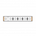 LED pásik, 5050, 120 LED/m, 11 W/m, RGB, LED pásik, 24 Volt DC, extra úzky, 8 mm