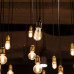LED žiarovka , vláknový efekt , filament , E27 , ST58 ,   Edison , 4 W , teplá biela , 1800K , jantárovo žltá , Modee