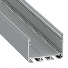 Hliníkový  profil pre  LED pásik , strieborný, elox , široký , ILEDO , 2 meter