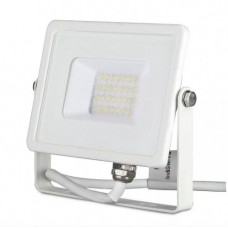 LED reflektor , 20 W , Ultra Slim , teplá biela , SAMSUNG chip , 5 rokov záruky , biely , V-Tac