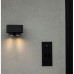 LED svetelné telo, bočné, naklápateľné, 2 x GU10, tmavo sivá, vonkajšie, IP44, LUTEC, CYPRES