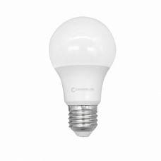  LED lampa, žiarovka, hruška, objímka E27, 9W, studená biela, A60, COSMOLED