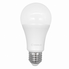  LED lampa, žiarovka, žiarovka, objímka E27, 15W, studená biela, A60, COSMOLED
