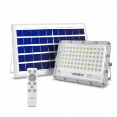 LED reflektor , solárne , 50W , stmievateľné , denná biela , IP65 , VIDEX , Gelio