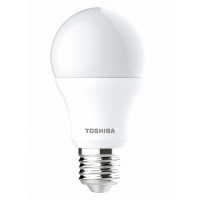 LED lampa , žiarovka , pätica E27 , 4,7 Watt , 180° , studená biela , TOSHIBA , záruka 5 rokov