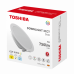 LED panel , hlboko žiariace , 8W , zapustený , okruhlý , 3in1 CCT , IP40/IP20 , TOSHIBA , 5 rokov záruky