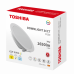 LED panel , hlbkovo žiariaca, 16W , zapustený , okrúhly , 3in1 CCT , IP40/IP20 , TOSHIBA , 5 rokov záruky