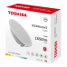 LED panel , hlboko žiariaca , 16W , zapustený , okruhlý , teplo biela , IP40/IP20 , TOSHIBA , 5 rokov záruky