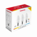 LED svietidlo, žiarovka, sviečka, objímka E14, 4,7 Watt, 180 °, denná biela, 3 ks balenie, TOSHIBA, záruka 5 rokov
