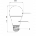 LED svietidlo , žiarovka E27 pätica , 8.5 Watt , 180° , teplá biela , TOSHIBA , 5 rokov záruky