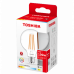 LED svietidlo, žiarovka, vláknový efekt , filament , E27 pätica, 11 Watt , teplá biela , TOSHIBA , 5 rorkov záruky