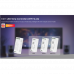  Univerzálny ovládač pre skupinu (zónu), 3v1, RGB / RGBW / RGB-CCT, stmievateľný, ovládanie skupín, SMART, kompatibilný s Tuya, WIFI+2,4G, Miboxer (Mi-Light), FUT037W+