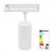 Síťové LED svietidlo, track light, 3-fázové, 4-pólové, 30 W, RGB-CCT, stmievateľné, biela, Zigbee 3.0+2.4G, kompatibilné s Philips Hue a IKEA TRÅDFRI, Miboxer (Mi-Light), TS5-30W-ZR.