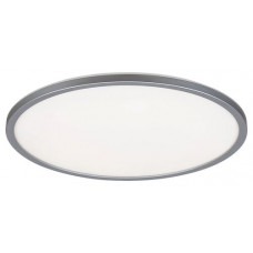 LED svietidlo, stropné, 41,5 cm, 22W, stmievateľné, RGB, kruhové, strieborné, Rábalux, RASMUS