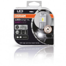  LED lampa, žiarovka, auto žiarovka, svetlomet, balenie 2 kusy, H7/H18, 16 wattov, studená biela, Plug&Play, OSRAM LEDriving HL Easy