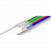 Napájací kábel, 10 mm, 4-pólový, pre RGB DOTLESS COB LED pásky, IP20/IP65, MULTI SNAP