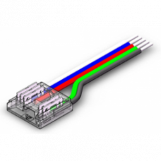  Napájacie káble, 12 mm, 5-pólový, pre RGBW DOTLESS COB LED pásky, IP20/IP65, MULTI SNAP
