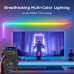  Digitálne LED stenové osvetlenie, RGB + IC (digitálny), 4 rovné + 1 rohový prvok, Wi-Fi a Bluetooth, GOVEE