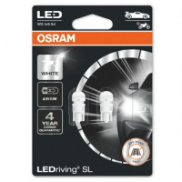 LED svietidlo, horák, autožiarovka, indikátor polohy, 2-dielne balenie, W5W, 1,12 Watt, studená biela, Plug&Play, OSRAM LEDriving, HL Easy