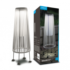  LED svietidlo, stojací lampa, solárne napájanie, 48 cm, studená biela, IP44, Modee