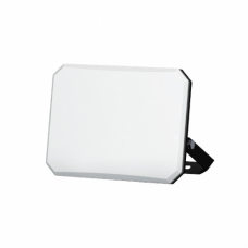 LED reflektor, 20 Watt, bezrámový matný predný panel, prirodzená biela, čierne telo, IP65, Optonica