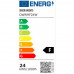 LED panel, 24 W, povrchová montáž, štvorcový, neutrálna biela, AL